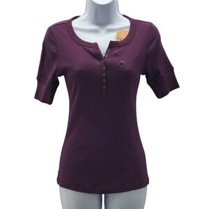 Route 66‎ Henley Top Small Purple